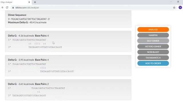 How to use the IDT OligoAnalyzer™ Tool смотреть онлайн
