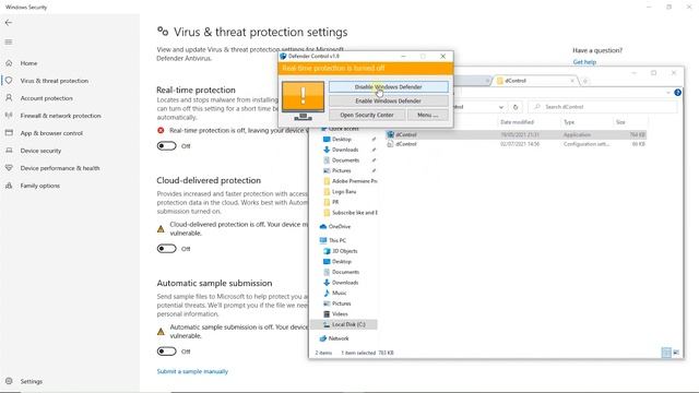 Mononaktifkan Windows Defender satu kali klik permanen | Windows 10 смотреть онлайн