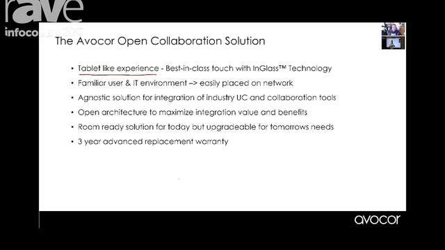 Avocor’s InfoComm Debut Includes Industry’s Newest Collaboration Board смотреть онлайн
