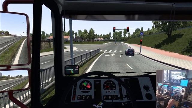 ETS Poland Rebuilding Map in the MAN F2000 and Krone Cool Liner смотреть онлайн