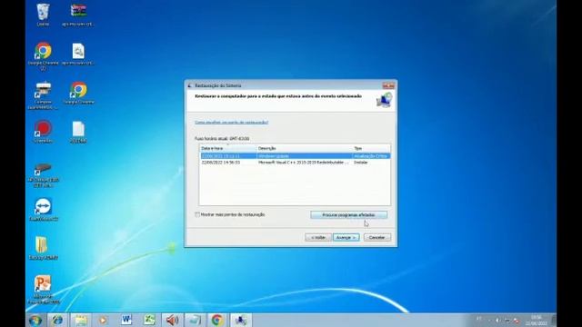 Como fazer a RESTAURAÇÃO DO SISTEMA do Windows 7 смотреть онлайн