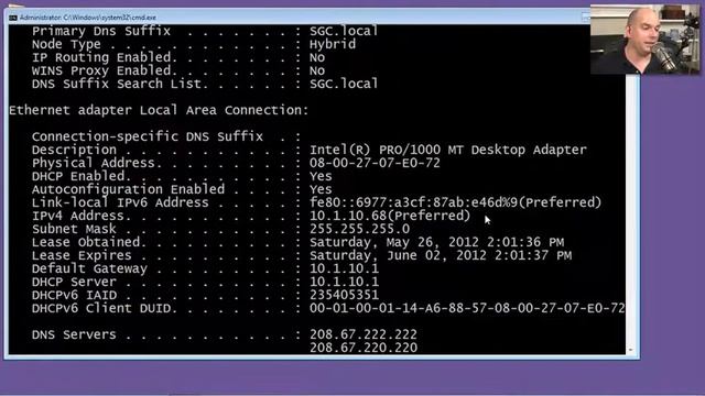 Using Ipconfig and Ifconfig - CompTIA Network+ N10-005: 4.3 смотреть онлайн