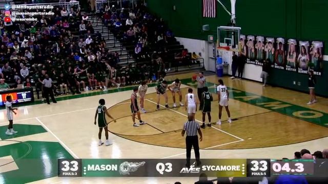 Mason vs. Sycamore - GMC Boys Basketball - Mason Sports Radio смотреть онлайн