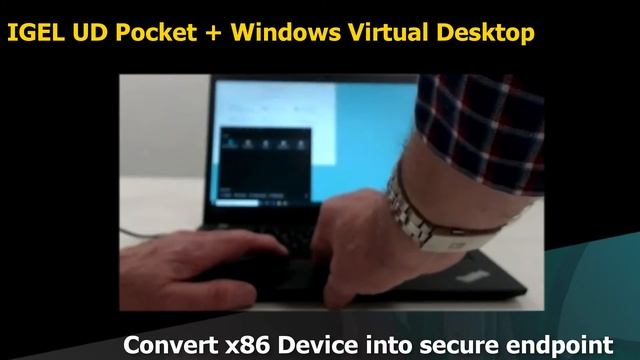 IGEL UD Pocket + Windows Virtual Desktop смотреть онлайн