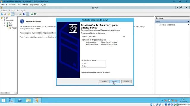 DHCP IPv6 en Windows Server 2012 смотреть онлайн