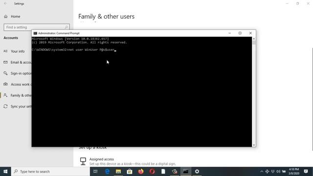 Creer User en ligne de commande sur Windows 10 смотреть онлайн