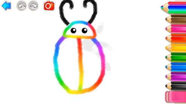How To Draw A Bug / как нарисовать жука