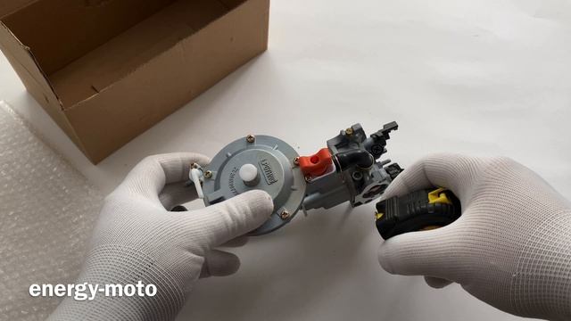 Газовый карбюратор для генератора 2-3.5 кВт смотреть онлайн