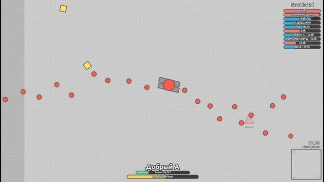 Diep.io - КОМАНДНЫЙ РЕЖИМ! ОБНОВА! смотреть онлайн