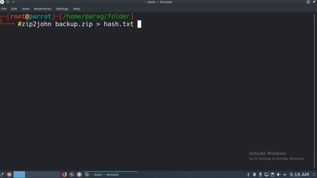 cracking zip file password with john ripper смотреть онлайн