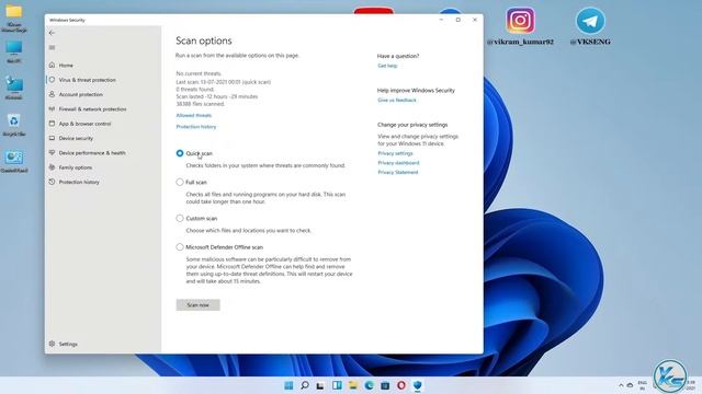 ✅ How To Scan For Viruses With Windows Defender - Windows 11 | Windows 11 Me Virus Kaise Hataye 202 смотреть онлайн