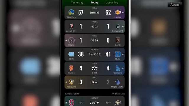 Apple launches its own sports app смотреть онлайн
