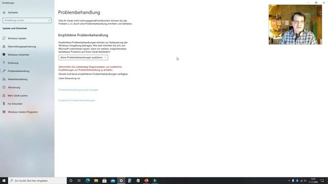 Problembehandlungen unter Windows 10 (20H2) смотреть онлайн