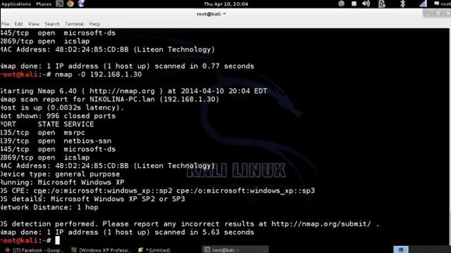 [Tutorial] - Kali Linux - Basic Nmap Commands!! смотреть онлайн