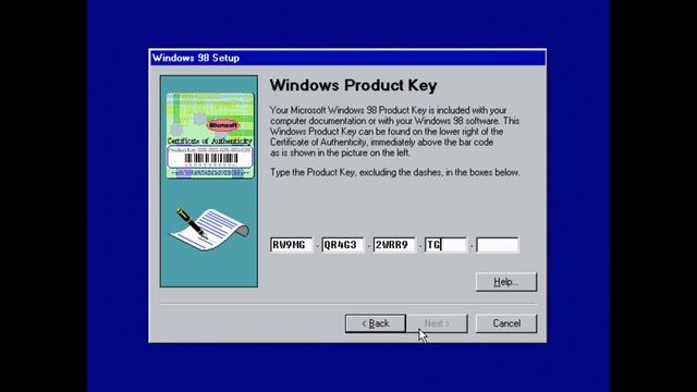 Installing Windows 98 Second Edition on PCem смотреть онлайн