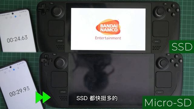 對比 STEAM DECK WIN 11, SSD VS MICRO SD смотреть онлайн