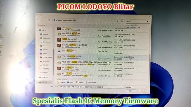 Flash IC Bios Laptop ASUS X201E X202E MAIN BOARD REV 2.0 8mb 3.3v Pesanan Kab. Mamuju Sulawesi Bara смотреть онлайн