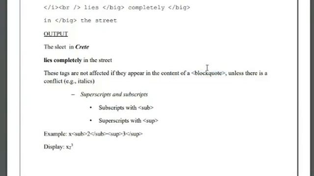 KTU CS368 Web Technologies|S6 CS|Module 2 Part 3|HTML and XHTML Tags смотреть онлайн