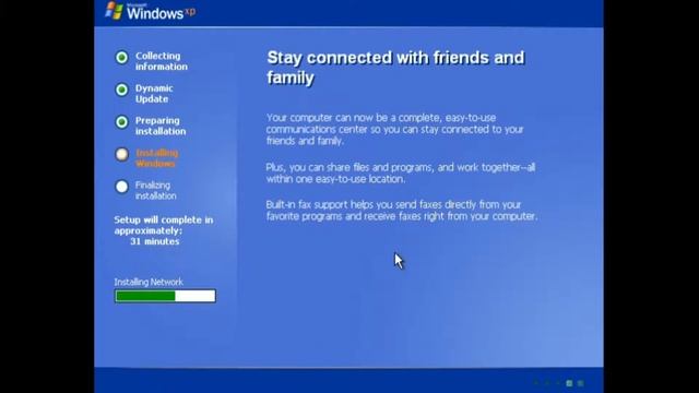 windows xp installation смотреть онлайн