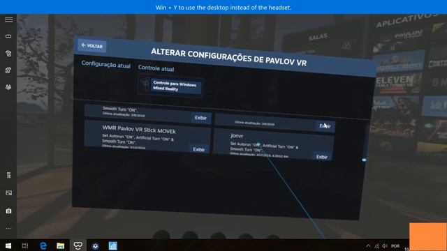 COMO CONFIGURAR TOTALMENTE OS CONTROLES NA STEAM VR, WINDOWS MIXED REALITY! смотреть онлайн