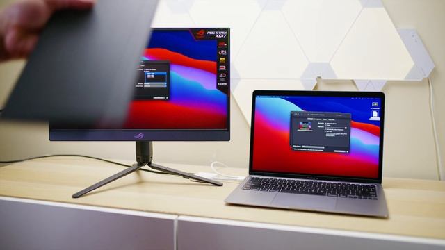 Ultimate Portable 240Hz Gaming Monitor for PC Laptops - Does it Work on the M1 Macs too? STRIX XG17 смотреть онлайн