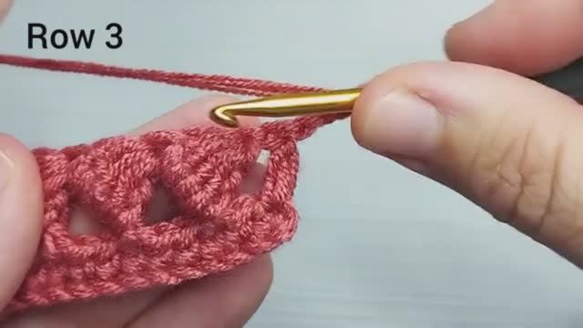 Красивый узор крючком - Вязание крючком для начинающих смотреть онлайн