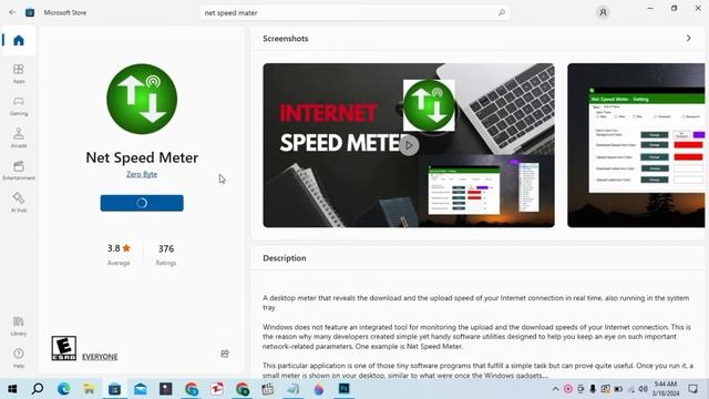Net speed monitor for windows 10 | How to download internet speed meter for windows 11 #windows11 смотреть онлайн