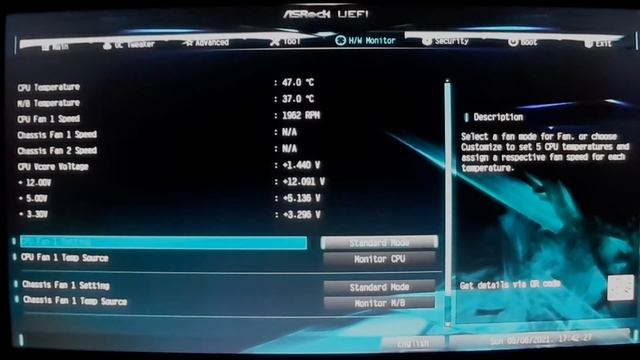 BIOS UEFI Setup - ASROCK A320M - HD смотреть онлайн