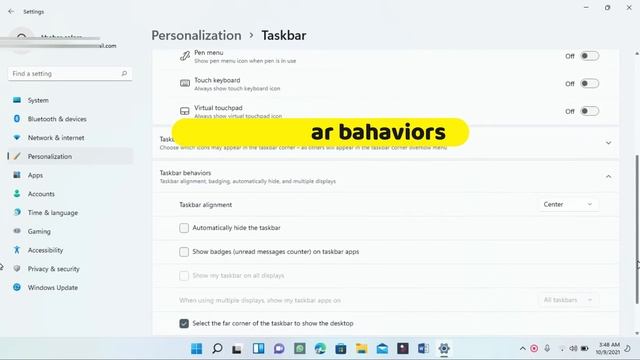 How to move Windows 11 taskbar icons to the left| move the start menu to the left side#wimdows11tip смотреть онлайн