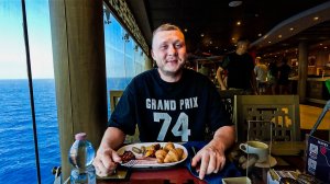 Круиз MSC Divina. День в море. Сильно укачало на лайнере. 4 серия