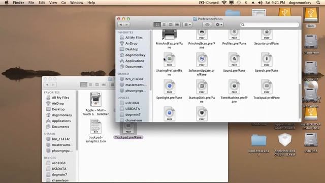 Lion Synaptic Gesture Trackpad On Lenovo G770 HD 3000 смотреть онлайн