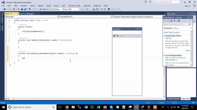 How to use Hover Effect in c# || windows form application || 2018 смотреть онлайн