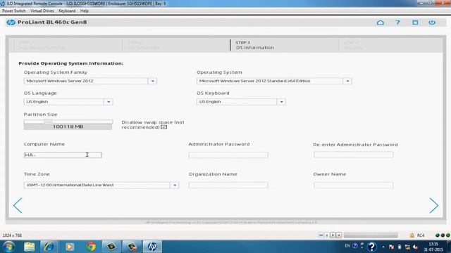 Windows Server 2012 Operating System Installed by Mahmadkhalif in Blade Server смотреть онлайн