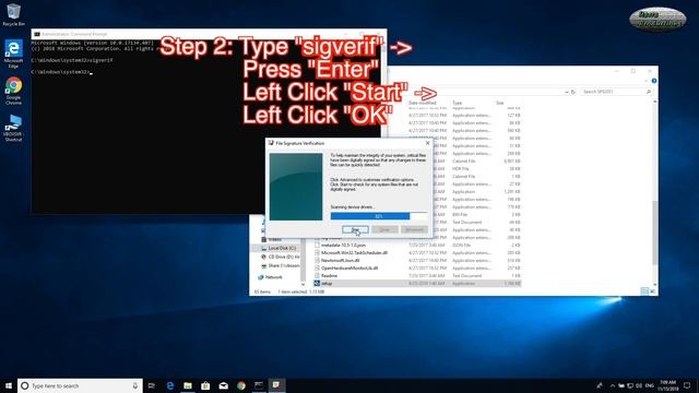 Installing and Configuring Windows 10 Check Driver Signed by Microsoft, sigverif Demo смотреть онлайн