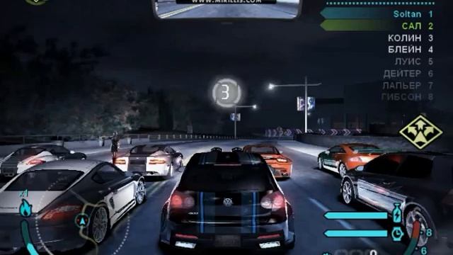 Need For Speed Carbon-great race professionals смотреть онлайн