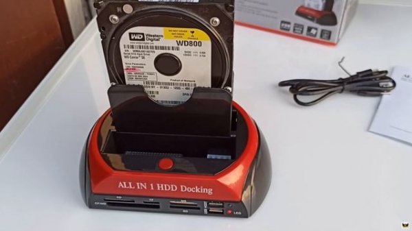 Unboxing All In 1 HDD Docking