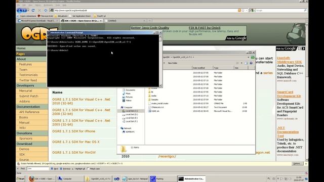 Tutorial: Setting Up OGRE on Windows смотреть онлайн