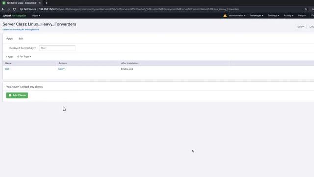 Configure Splunk Deployment server| Deployment app| Deployment clients смотреть онлайн