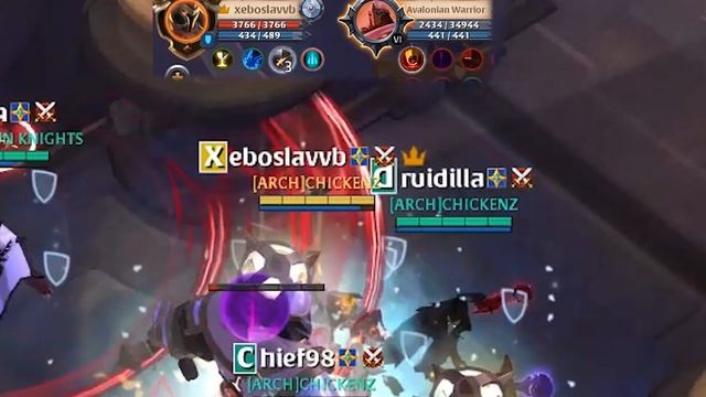 Albion online - Avalonian elite dungeon Tanking and leading guide смотреть онлайн