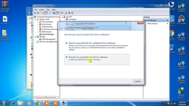 HOW TO EFT DONGLE UART CABLE DRIVER SETUP смотреть онлайн