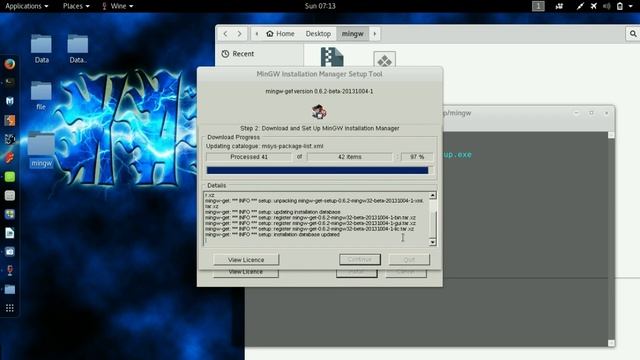 Install Mingw for compiling c++ Kali linux смотреть онлайн