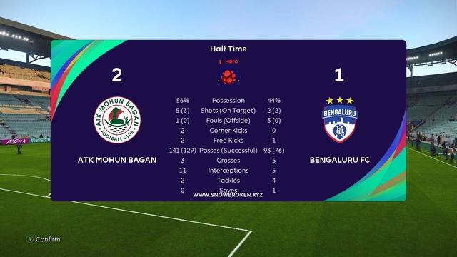 ATK Mohun Bagan 🆚 Bengaluru FC : Bangla Gameplay | 27th Feb 2022 | Pes 2021 | ISL 2021-22 🔥 смотреть онлайн