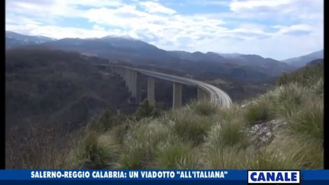 Salerno - Reggio Calabria: un viadotto "all'Italiana" | Tg Canale Italia смотреть онлайн