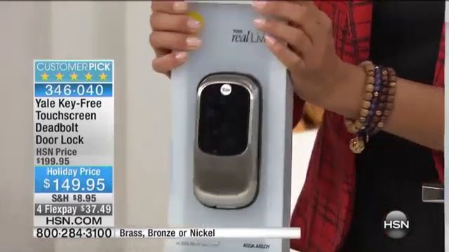 Yale KeyFree Touchscreen Deadbolt Door Lock смотреть онлайн