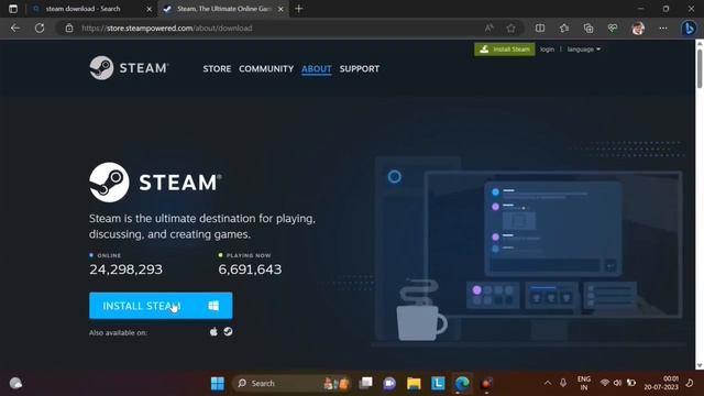 How To Download And Install Steam On Windows | Install Steam On Windows смотреть онлайн