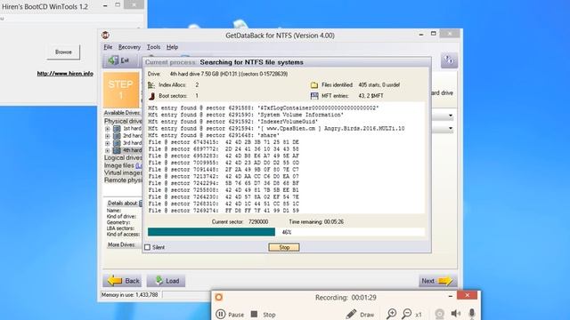 Data Recovery with hiren#lost data recovery#easy and simple way of recovering data смотреть онлайн