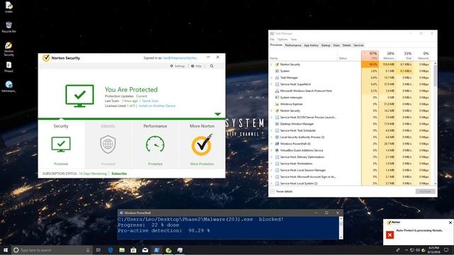 Norton Security Review | Test vs Malware смотреть онлайн