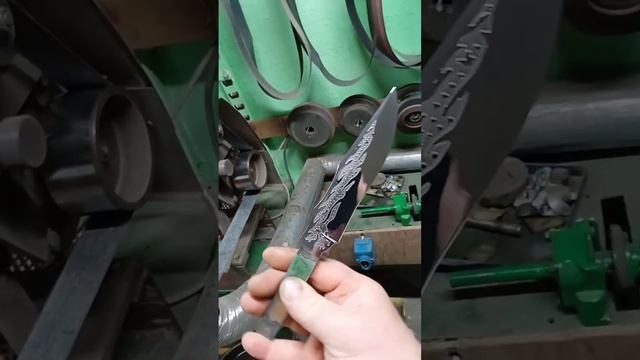 узор травление обзор клинка 95х18 смотреть онлайн