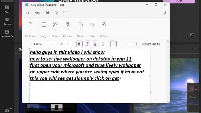 How to set live wallpaper on WINDOW 11 смотреть онлайн