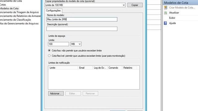 Windows Server 2012 - Configuração de Cotas em Pastas смотреть онлайн
